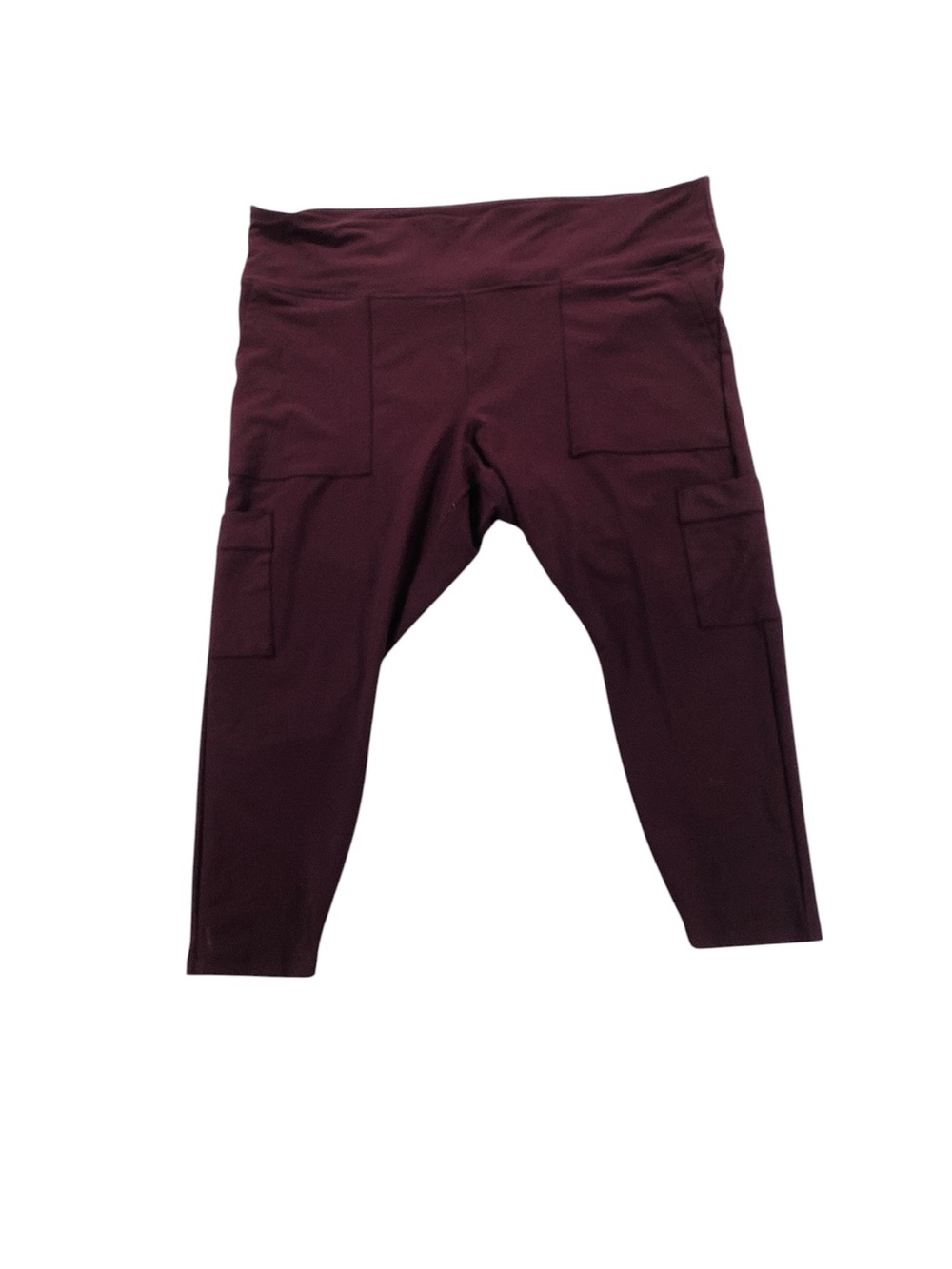 🍄 Old Navy Leggings, Burgundy, Size 4XL